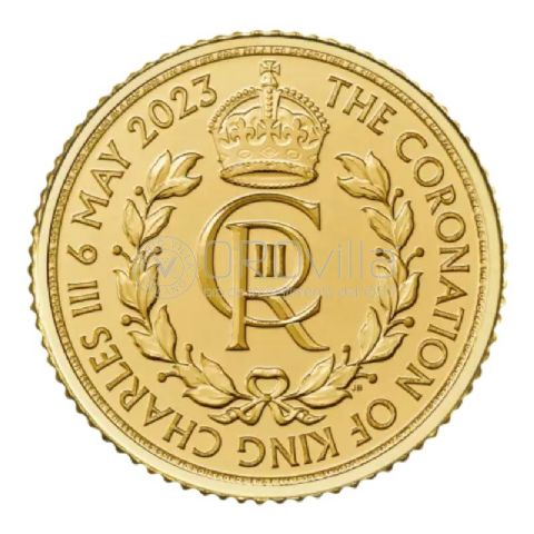 100 Pounds Incoronazione di Re Carlo III